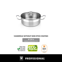 Profesional Stainless Steel 9 Pieces Cookware Sets