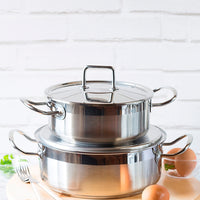 Profesional Stainless Steel 9 Pieces Cookware Sets