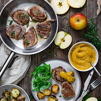 Profesional Stainless Steel Pan Sets Non-Stick-Free