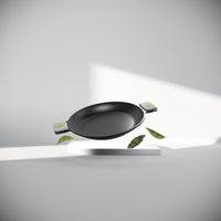 Life Recycled Cast Aluminum Paella Pan with Ceramic Non-Stick