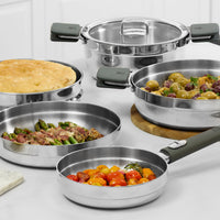 Compac Inox Low Saucepan