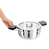 Compac Inox High Saucepan