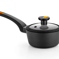 Efficient Pro Cast Aluminum Sauce Pan with Non-Stick
