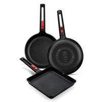 Infinity Cast Aluminium Ribbed Grill with Non-Stick
