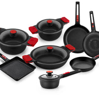 Infinity Cast Aluminum 12 Pieces Cookware Set
