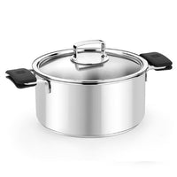 Signature Stainless Steel High Stockpot with Lid