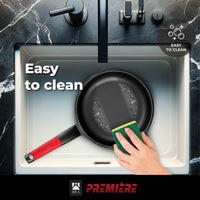 Premiere Cast Aluminium Double Frying Pan with Non-Stick