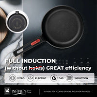 Infinity Cast Aluminum 10 Pieces Cookware Set