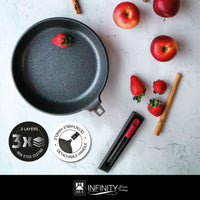 Infinity Cast Aluminium Pan Sets with Non-Stick