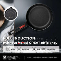 Infinity Cast Aluminium Pan Sets with Non-Stick