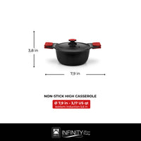 Infinity Cast Aluminum 10 Pieces Cookware Set