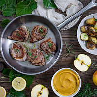 Profesional Stainless Steel Pan Sets Non-Stick-Free