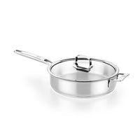 Signature Stainless Steel Sauté Pan with Glass Lid