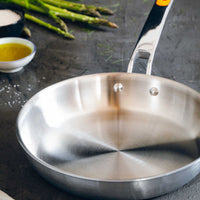 Efficient Inox 3-Ply Stainless Steel Frying Pan Non-Stick-Free