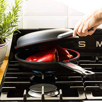 Premiere Cast Aluminium Double Frying Pan with Non-Stick