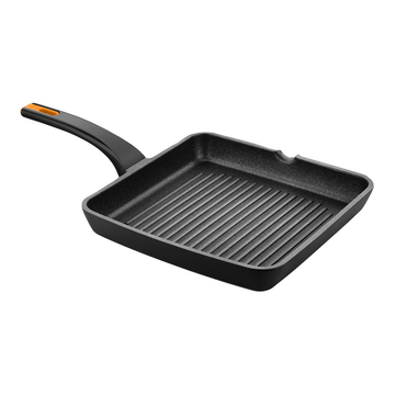 Efficient Pro Cast Aluminum  Ribbed Grill with Non-Stick