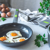 Life Recycled Cast Aluminum Pan Set with Ceramic Non-Stick