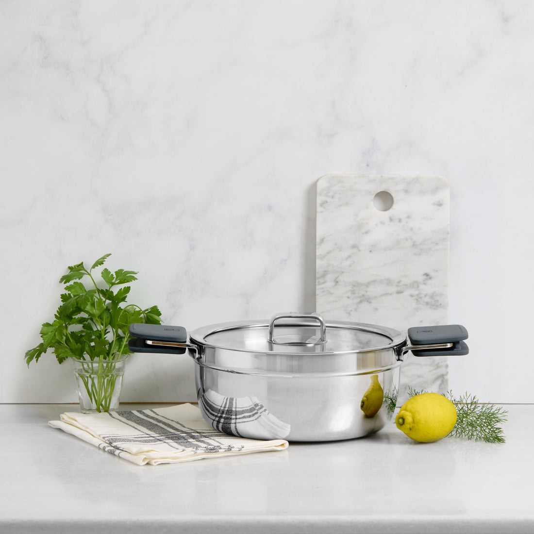 Compac Inox High Saucepan