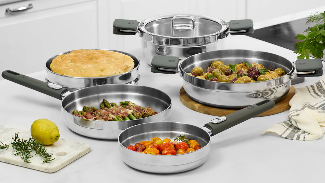 Compac Inox High Saucepan
