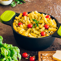 Foodie Stock Pot w/ Glass Lid