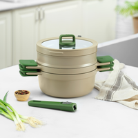 Compac Pro Ceramic 5 Pieces Cookware Set
