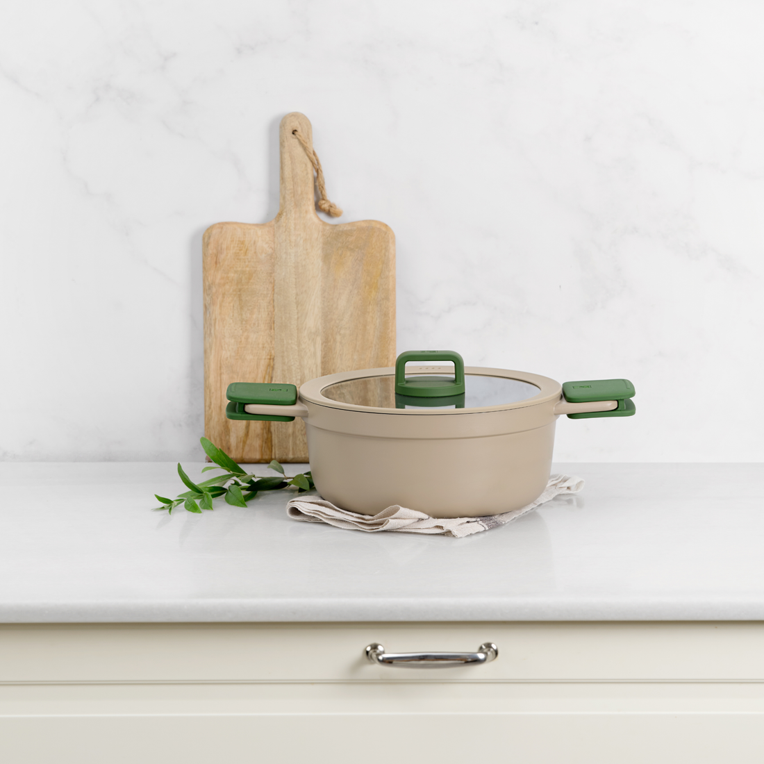 Compac Pro Ceramic 5 Pieces Cookware Set