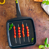 Foodie Ribbed Grill Pan