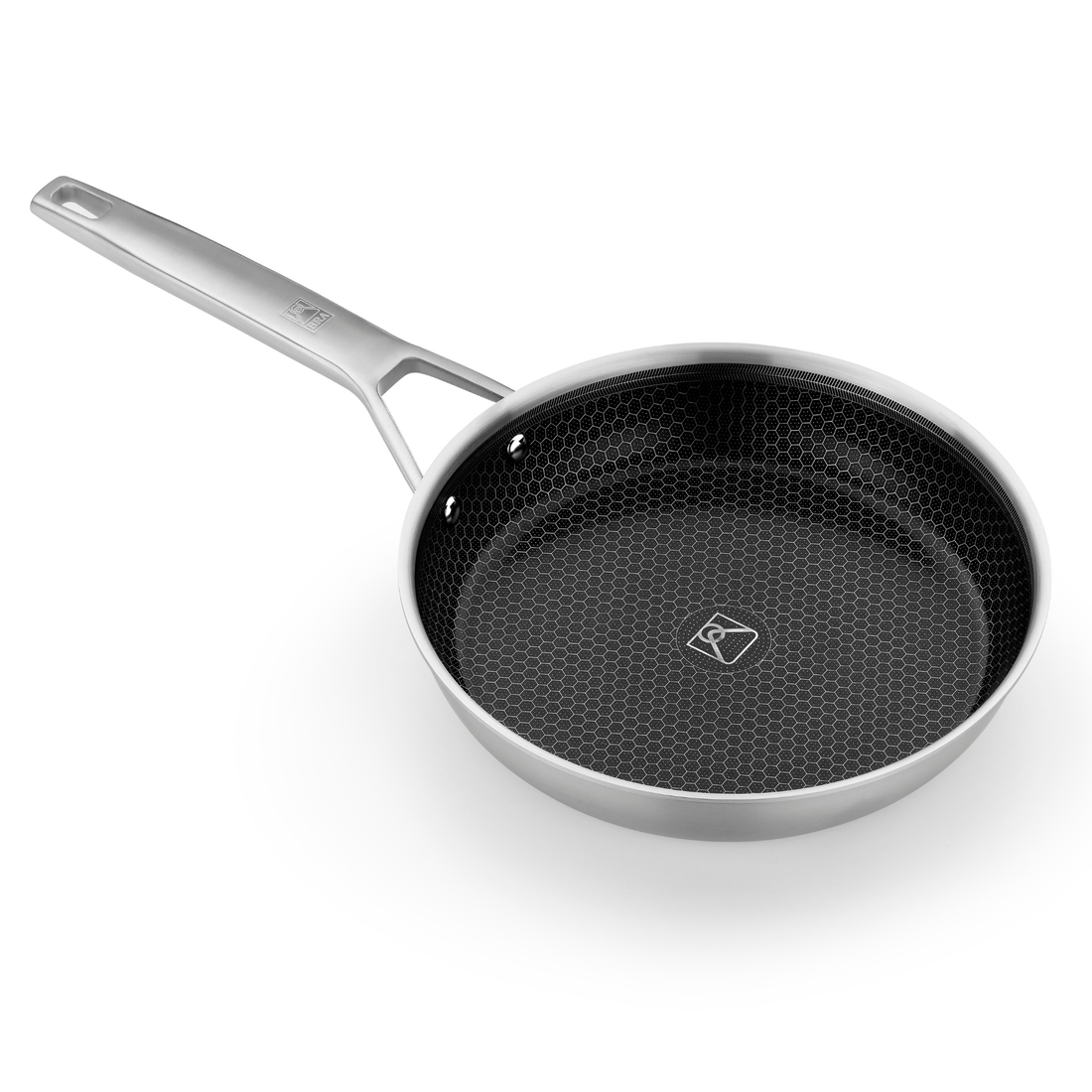 Hybrid Cell Honeycomb Stainless Steel Frying Pans
