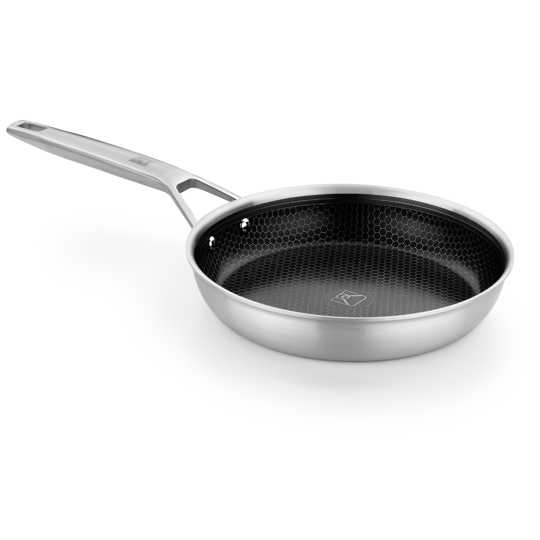 Hybrid Cell Honeycomb Stainless Steel Frying Pans