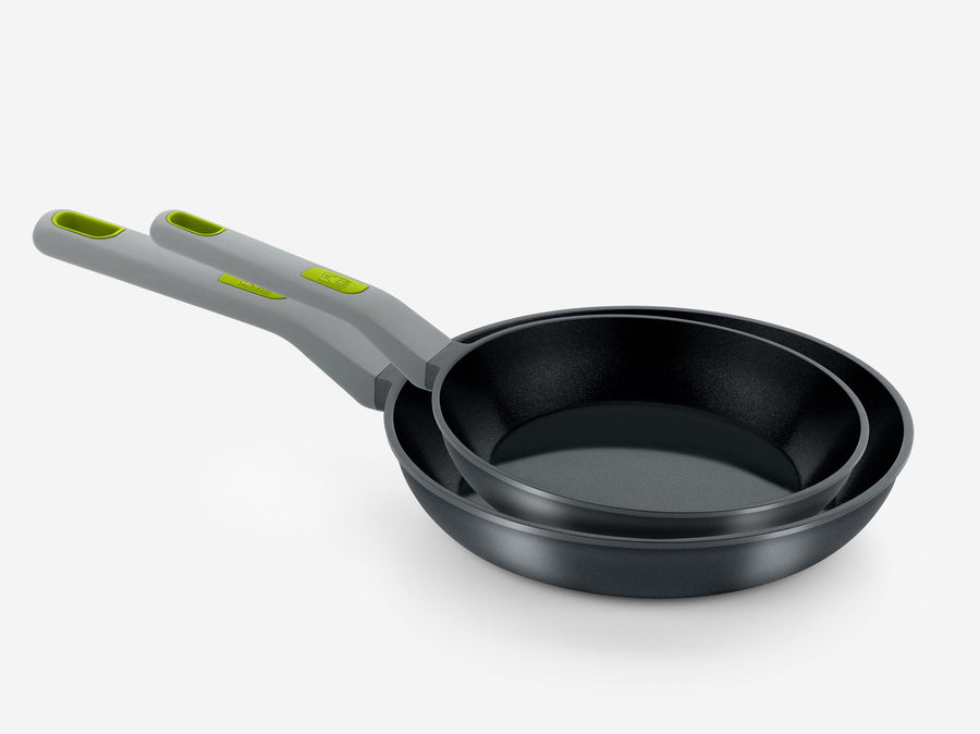 Life Recycled Cast Aluminum Pan Set with Ceramic Non-Stick