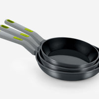 Life Recycled Cast Aluminum Pan Set with Ceramic Non-Stick