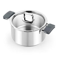 Signature Stainless Steel High Stockpot with Lid