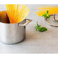 Signature Stainless Steel High Stockpot with Lid
