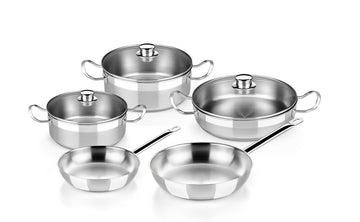 Profesional Stainless Steel 8 Pieces Cookware Sets