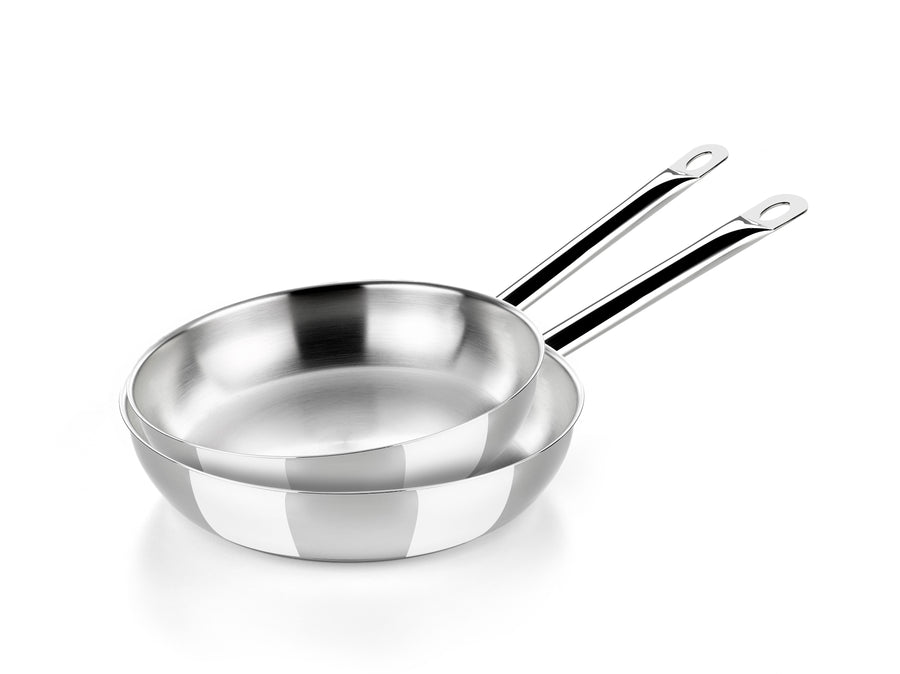 Profesional Stainless Steel Pan Sets Non-Stick-Free