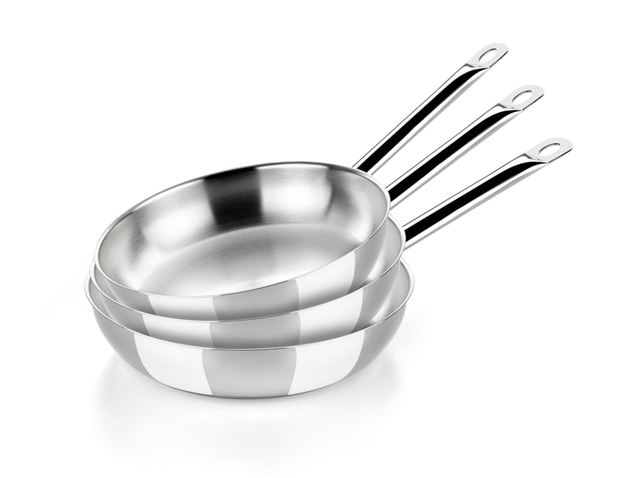 Profesional Stainless Steel Pan Sets Non-Stick-Free
