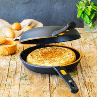 Efficient Duo Double Sided Frying Pan