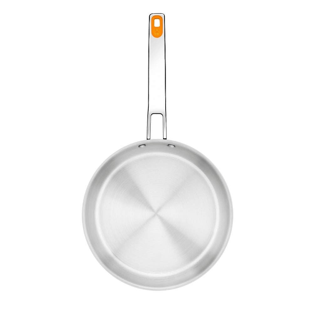 Efficient Inox 3-Ply Stainless Steel Frying Pan Non-Stick-Free