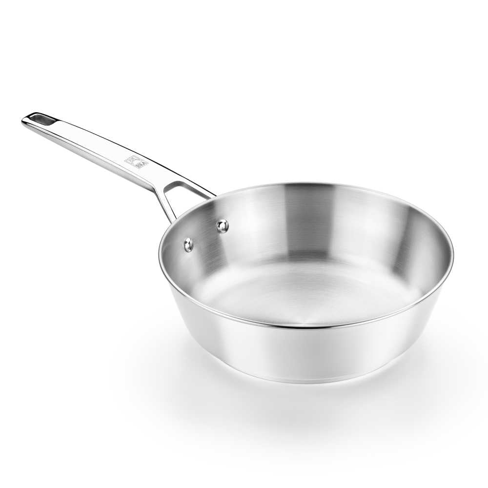 Signature Stainless Steel Deep Frying Pan Non-Stick-Free