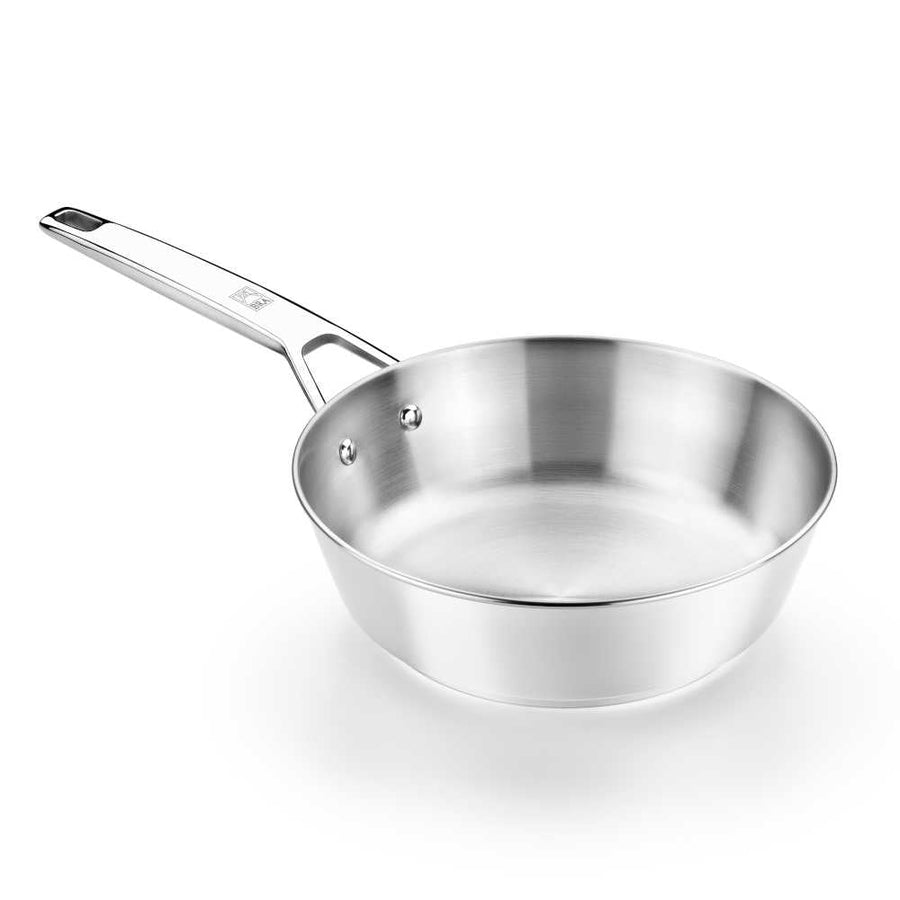Signature Stainless Steel Deep Frying Pan Non-Stick-Free